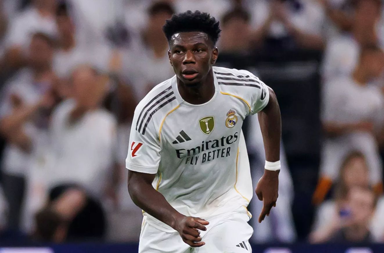 Offizieller Vertreter von Real Madrid: Chuameni hat sich den Semitendinosus im linken Bein zerrt; Berichten zufolge könnte er drei Wochen lang abwesend sein