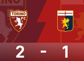 Spielbericht der Serie A: Sabelli schoss ein Eigentor, Maripan machte den letzten Schuss, Torino parierte Genua mit 2:1