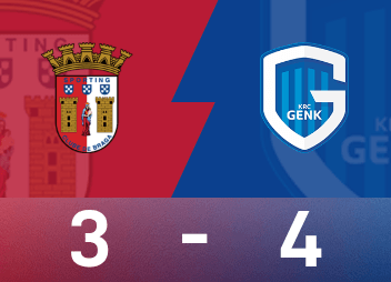 Europa-League-Spielbericht: Heymans hat 1 Schuss und 1 Pass, Zalazar hat zwei Tore, Genk 4:3 Braga