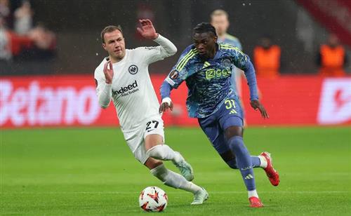 Eintracht Frankfurt gegen Ajax