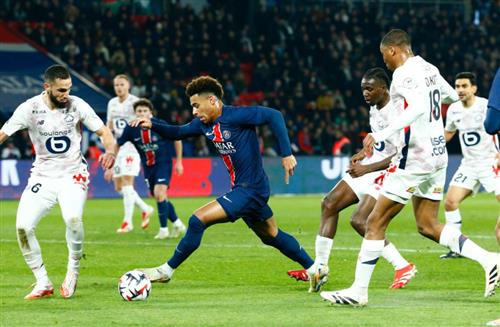 Paris Saint-Germain gegen Lille LOSC