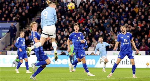 Leicester City gegen Manchester City