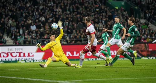 Werder Bremen gegen Stuttgart