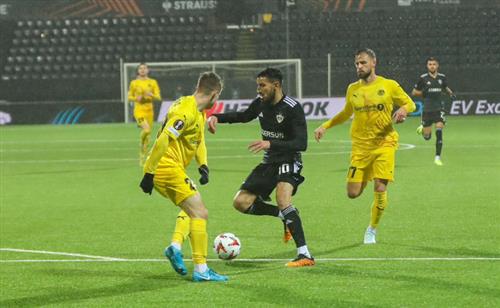 Will Grimmt gegen Qarabag