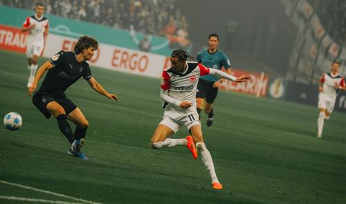 Eintracht Frankfurt gegen Mönchengladbach