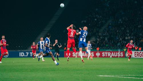 Hertha Berlin gegen Heidenheim