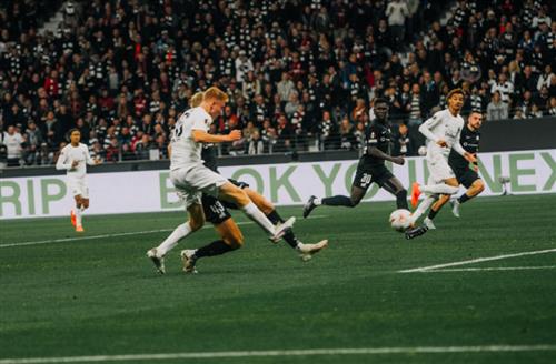 Eintracht Frankfurt gegen Rigas FS