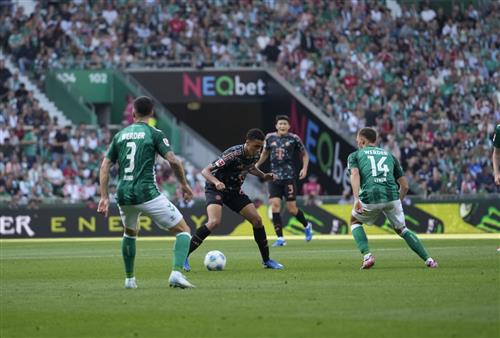 Werder Bremen gegen Bayern München