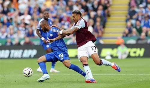 Leicester City gegen Aston Villa