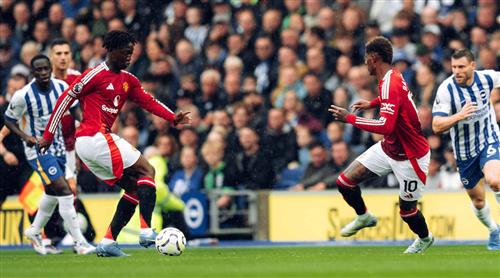 Brighton gegen Manchester United
