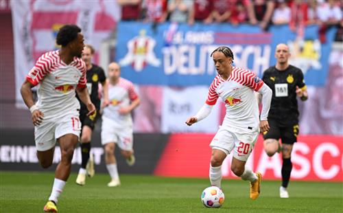 RB Leipzig gegen Borussia Dortmund