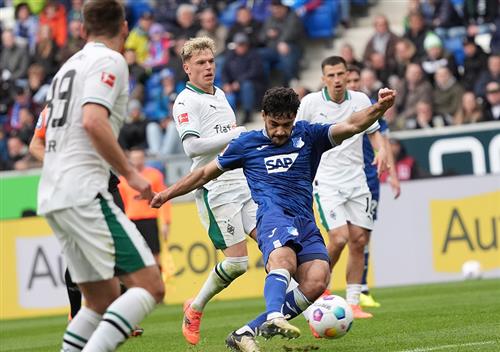 TSG Hoffenheim gegen Mönchengladbach