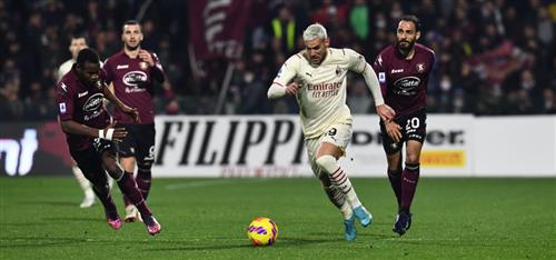 Salernitana gegen AC Mailand