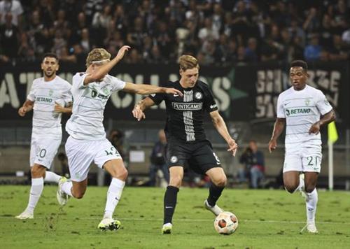 Sporting CP gegen Sturm Graz