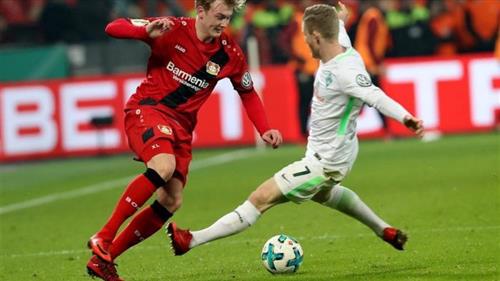 Werder Bremen gegen Bayer Leverkusen