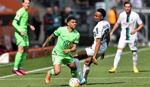 B. Mönchengladbach gegen Wolfsburg