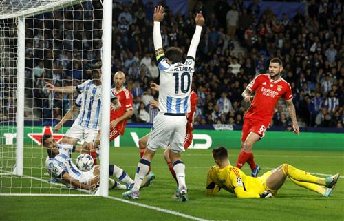 Real Sociedad gegen Benfica