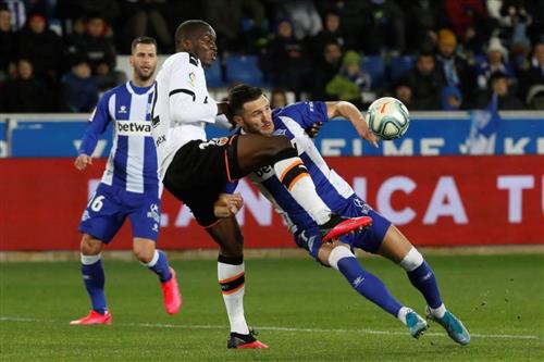 Alaves gegen Valencia