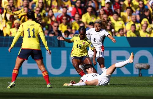 Kolumbien Frauen gegen Südkorea Frauen