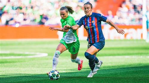 Barcelona gegen Wolfsburg