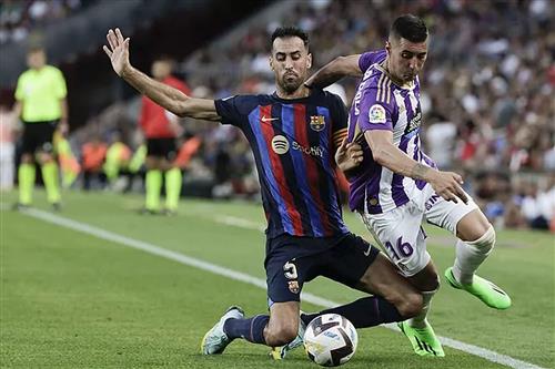 Real Valladolid gegen Barcelona