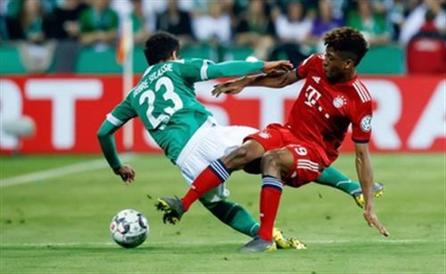 Werder Bremen gegen Bayern München