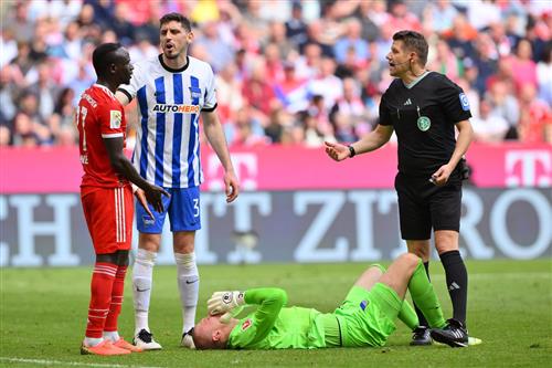 Bayern München gegen Hertha Berlin
