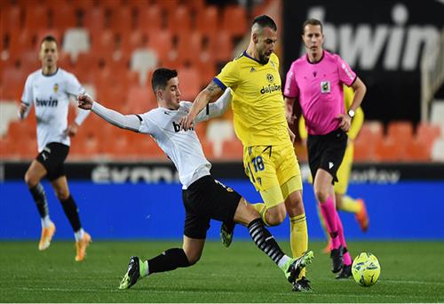 Cádiz gegen Valencia
