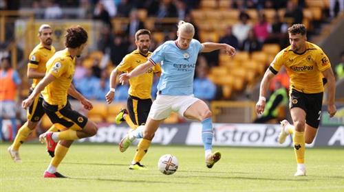 Manchester City gegen Wölfe