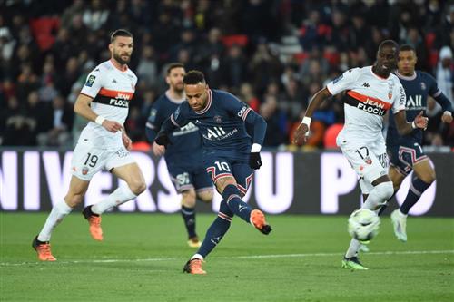 Lorient gegen Paris Saint-Germain