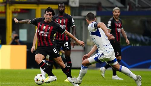 Dinamo Zagreb gegen AC Mailand