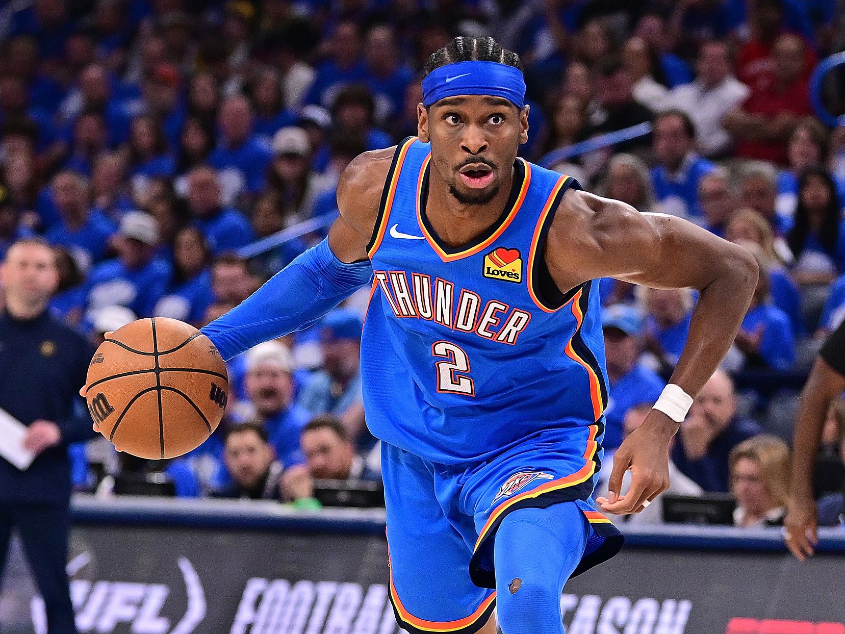 Meilenstein! SGA überholte Westbrook und wurde der zweite Spieler mit mehr als 30 Spielen in der Geschichte des Thunder-Teams.