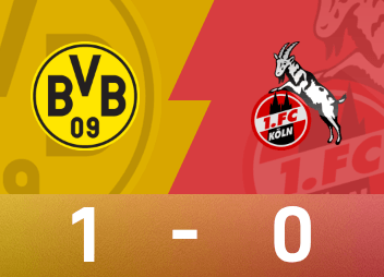 Bundesliga-Spielbericht: Skweber parierte mehrfach glänzend, Bayer schoss den letzten Schuss in der Nachspielzeit, Dortmund 1:0 Köln